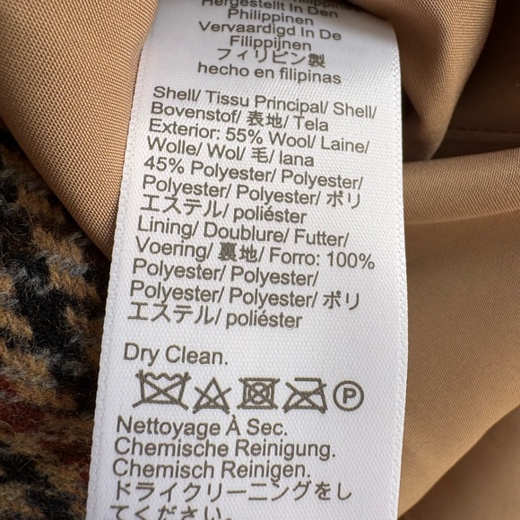 J.Crew Wool Houndstooth A-Line Skirt | Dark Academia | Size 4 - Picture 4 of 8